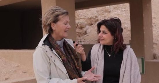 رئيسة بعثة الاتحاد الأوروبى من المنيا: تل العمارنة وجهة مهمة للزيارة والتعلم