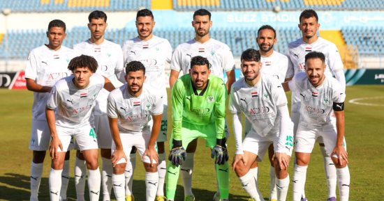 التعادل السلبى يحسم الشوط الأول من مباراة المصرى وزد فى كأس مصر