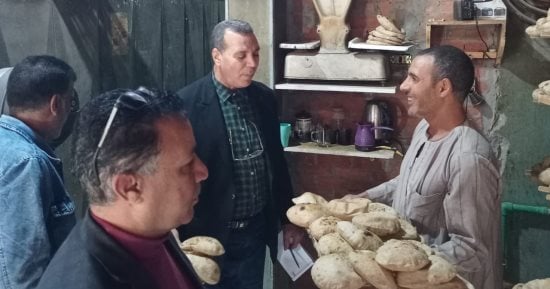 مخالفات متنوعة خلال حملات تموينية بمدينة الإسماعيلية والقنطرة غرب