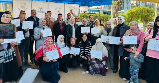 وزارة التضامن تختتم فعاليات مشروع زيادة التحاق الأطفال بدور الحضانة ببنى سويف