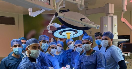 نجاح عملية معقدة لتشوه شديد بالعمود الفقرى بمستشفى جامعة كفر الشيخ