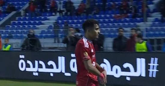 عمر معوض يسجل التعادل للأهلي في مرمى المحلة بكأس عاصمة مصر