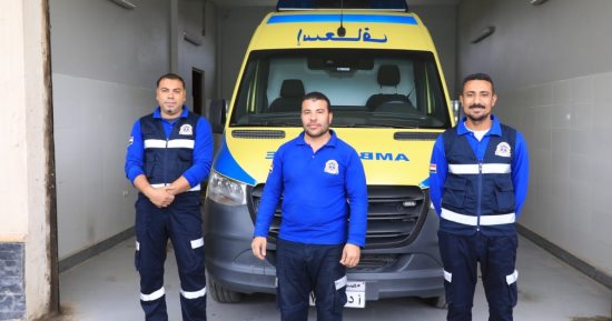 نقطة إسعاف الودي بالجيزة.. خدمات إسعافية متكاملة ضمن مبادرة حياة كريمة