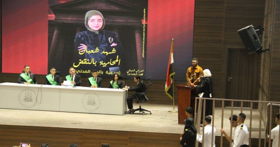 صندوق مكافحة الإدمان يشارك فى تدريب طلاب كلية حقوق على محاكاة لقضية مخدرات