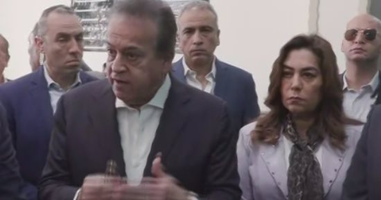 وزير الصحة: العمل فى قطاع الخدمات يعتمد على التواجد الميدانى 