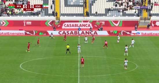 أمم أفريقيا.. تعادل سلبي بين بوركينا فاسو وغينيا الإستوائية بالشوط الأول 