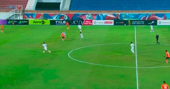 شوط أول سلبي بين إنبى وفاركو بكأس عاصمة مصر