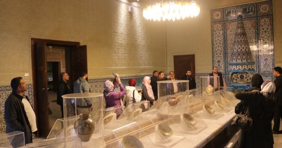 وفد مجمع البحوث الإسلامية فى جولة بعدد من المتاحف الثقافية.. صور