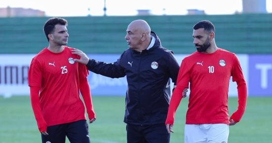 حسام حسن يدرس إراحة محمد صلاح أمام أنجولا فى ختام الدور الأول بأمم أفريقيا