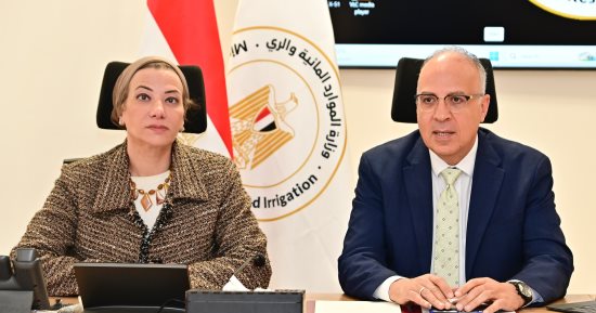 وزير الرى يلتقى الأمينة التنفيذية لاتفاقية مكافحة التصحر