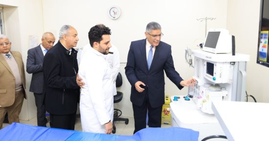 محافظ الجيزة يفتتح قسم رعاية المخ والأعصاب بمستشفى الوراق المركزى.. صور