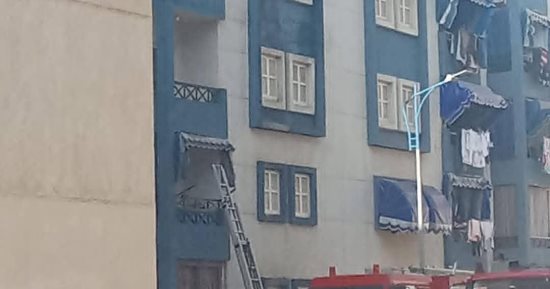 إخماد حريق داخل شقة سكنية فى المنيب دون إصابات