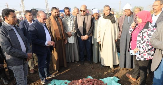 محافظ المنيا: التوسع في الزراعة التصديرية يدعم الاقتصاد الوطنى