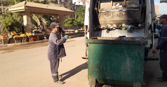 رفع 2021 طن من القمامة وتحرير 163 محضرا تمونيا متنوعا بكفر الشيخ