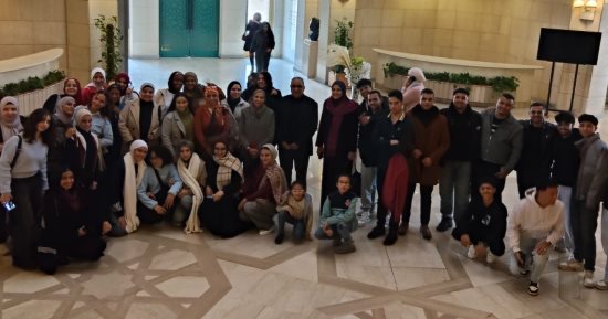 طلاب المعهد العالي للفنون التطبيقية فى متحفى دار الأوبرا المصرية والفن الحديث
