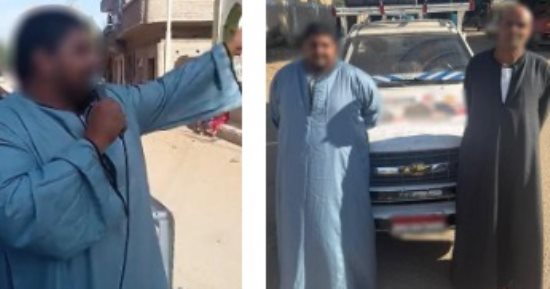 الداخلية تضبط شخصًا يوجه الناخبين بمكبر صوت في قنا