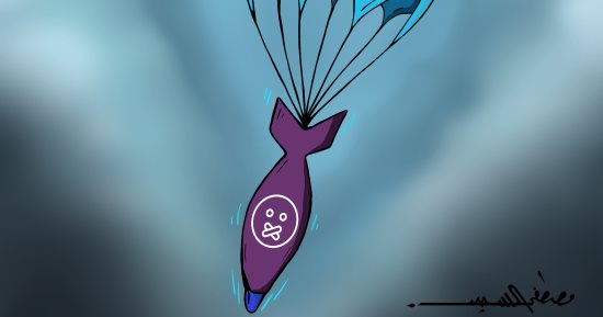 صمت المجتمع الدولى يفاقم أزمات العالم فى كاريكاتير اليوم السابع
