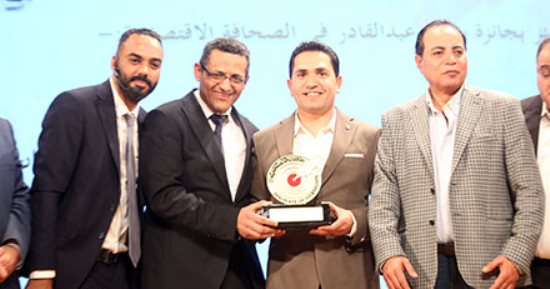 اليوم السابع يحتفل باقتناص 8 جوائز فى حفل جوائز الصحافة بنقابة الصحفيين