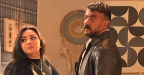 أحمد العوضى ينشر صور من مسلسل على كلاى مع رحمة محسن