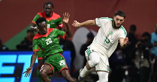 نتيجة مباراة الجزائر ضد بوركينا فاسو فى أمم أفريقيا 2025