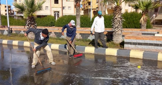 محافظ كفر الشيخ: رفع مياه الأمطار واستمرار الاستعداد لمجابهة سوء الطقس.. صور 