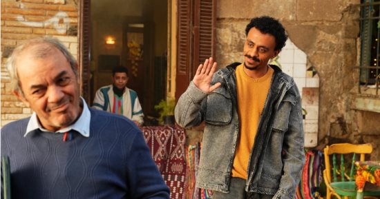 شاهد.. كزبرة وعلاء مرسى فى كواليس مسلسل بيبو 