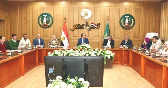نائب محافظ المنوفية يتابع الموقف النهائى لاستلام عدد من مشروعات حياة كريمة