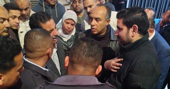 نائب محافظ المنيا يزور مصابي حادث الطريق الصحراوي