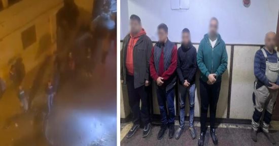 خلافات جيرة وراء مشاجرة بين عدد من الأشخاص في رشيد