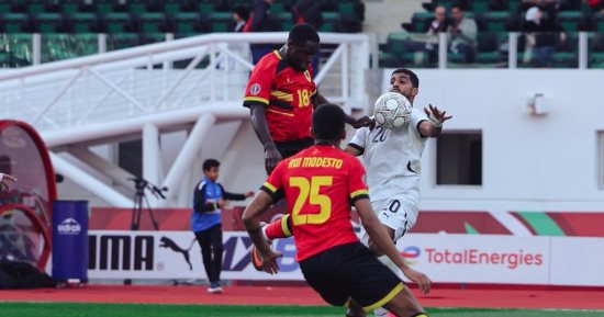 لاعب أنجولا باكيا: كنت أتمنى إنهاء مسيرتى بالتأهل إلى الدور الثانى فى الكان