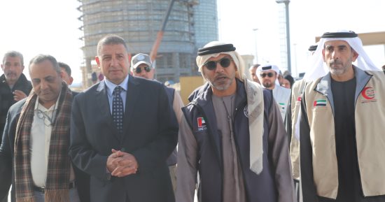 ميناء العريش يستقبل سفينة محمد بن راشد الإنسانية لدعم قطاع غزة