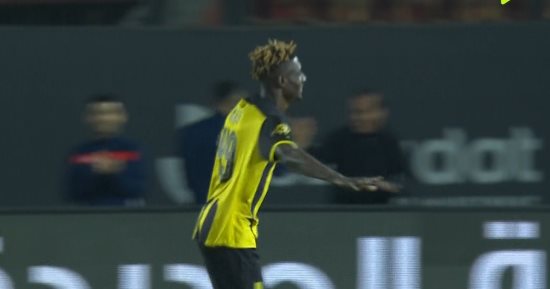 أنوماشي يسجل الهدف الثالث للمقاولون في الأهلي بكأس عاصمة مصر.. صور 