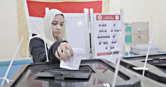 مؤتمر للهيئة الوطنية للانتخابات بعد قليل لإطلاع الرأى العام على إعادة الدوائر  الملغاة