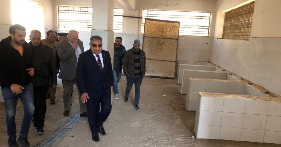 محافظ الدقهلية يتفقد الأعمال الجارية بمجزر السنبلاوين تمهيدًا لافتتاحه