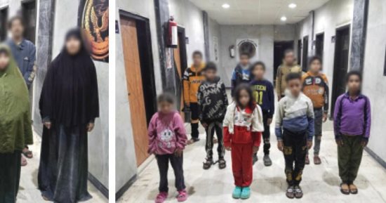 سقوط عصابة استغلال أطفال فى التسول بالجيزة وضبط 11 متهما