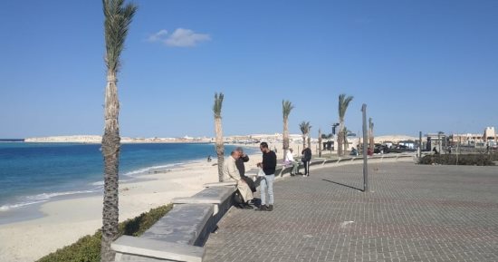 أجواء شتوية معتدلة على مطروح والساحل الشمالى.. فيديو