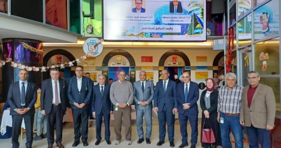 رئيس جامعة طنطا يترأس وفدا طبيا فى زيارة تنسيقية لمستشفى 57357