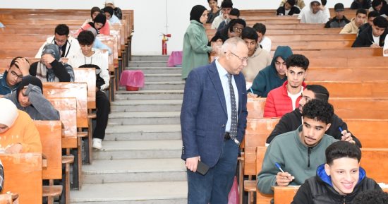3043 طالبًا بكلية الزراعة يؤدون امتحانات الفصل الدراسي الأول بجامعة القناة