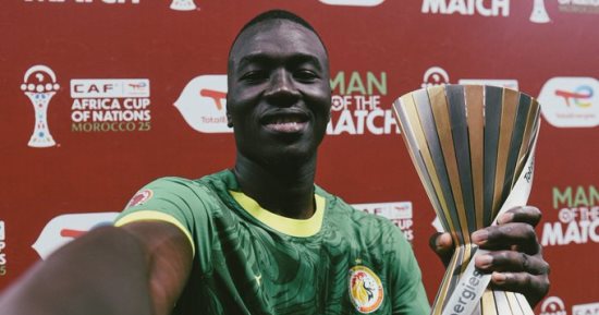 باب جاي أفضل لاعب في مواجهة السنغال ضد السودان بأمم أفريقيا