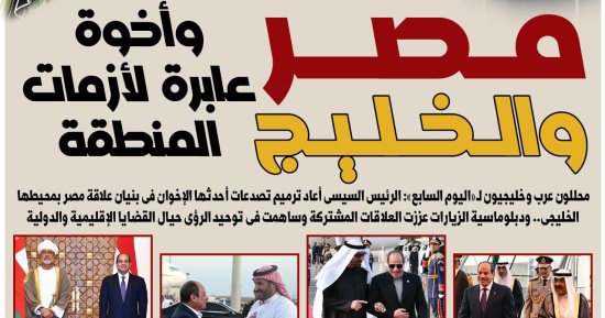 دبلوماسية الرئيس السيسي.. مصر والخليج وأخوة عابرة لأزمات المنطقة.. محللون عرب وخليجيون لـ«اليوم السابع»: الرئيس السيسى أعاد ترميم تصدعات أحدثها الإخوان فى بنيان علاقة مصر بمحيطها الخليجى