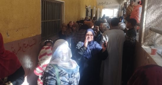 إقبال على لجان انتخابات مجلس النواب في المنيا.. فيديو
