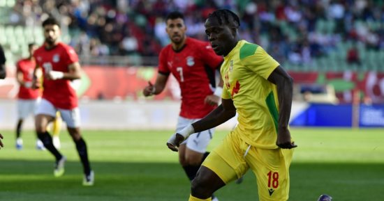 فرصة هدف مهدرة لمنتخب مصر أمام بنين فى الدقيقة 55