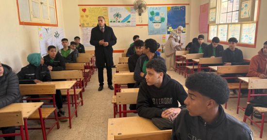 انتظام امتحان البرمجة لأولى ثانوى بالجيزة.. صور