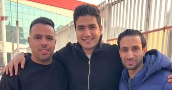 أيمن حفني يظهر داخل نادى الزمالك من جديد