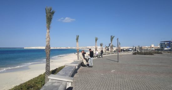 مرسى مطروح شتاءً.. جمال هادئ وشواطئ تخطف الأنظار
