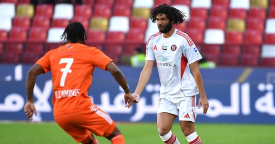 الننى أساسيا فى تشكيل مباراة الجزيرة ضد دبا الفجيرة بالدوري الإماراتى