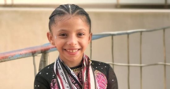 ليلى محمود تحصد ذهبيتين فى بطولة كأس مصر للجمباز