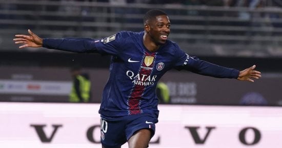 ديمبيلي يتصدر القائمة النهائية للمرشحين لجائزة أفضل لاعب بالدوري الفرنسي 