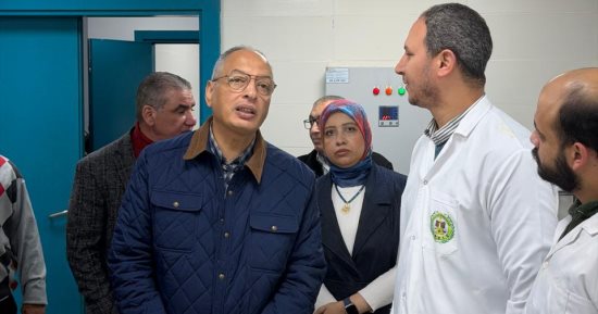رئيس هيئة الرقابة على الصادرات والواردات يتفقد معامل ميناء الدخيلة 