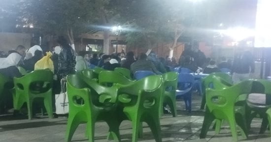 مصر وكوت ديفوار.. شاشة عرض بنادى المنيا تنقل المباراة